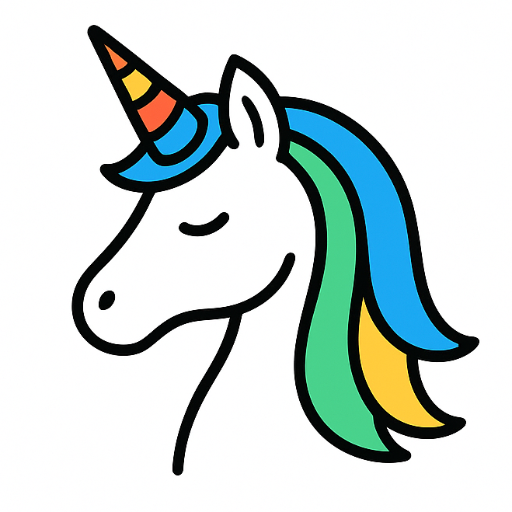 Unicorn Coloring Pages - AI Generated Designs